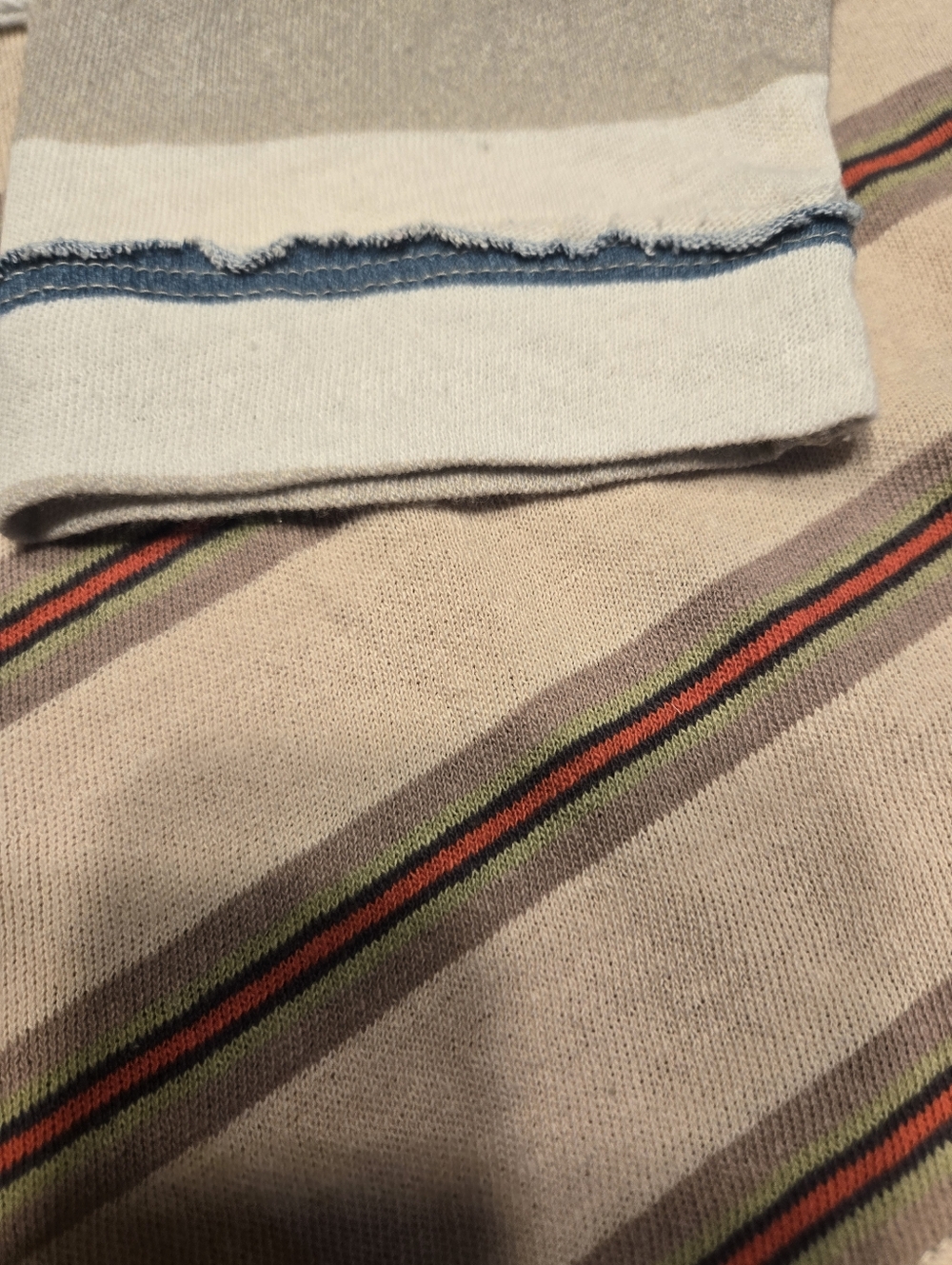 Free People - Nina Stripe Layered Long Sleeve Cotton Shirt - Size XL - Picture 10 of 16
